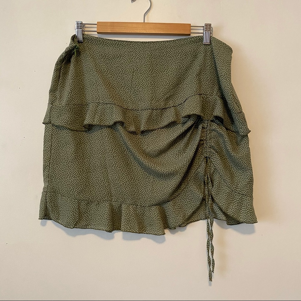 Polka dot skirt